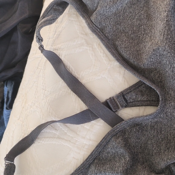 PUMA Charcoal Gray Sports Bra - Picture 4 of 7